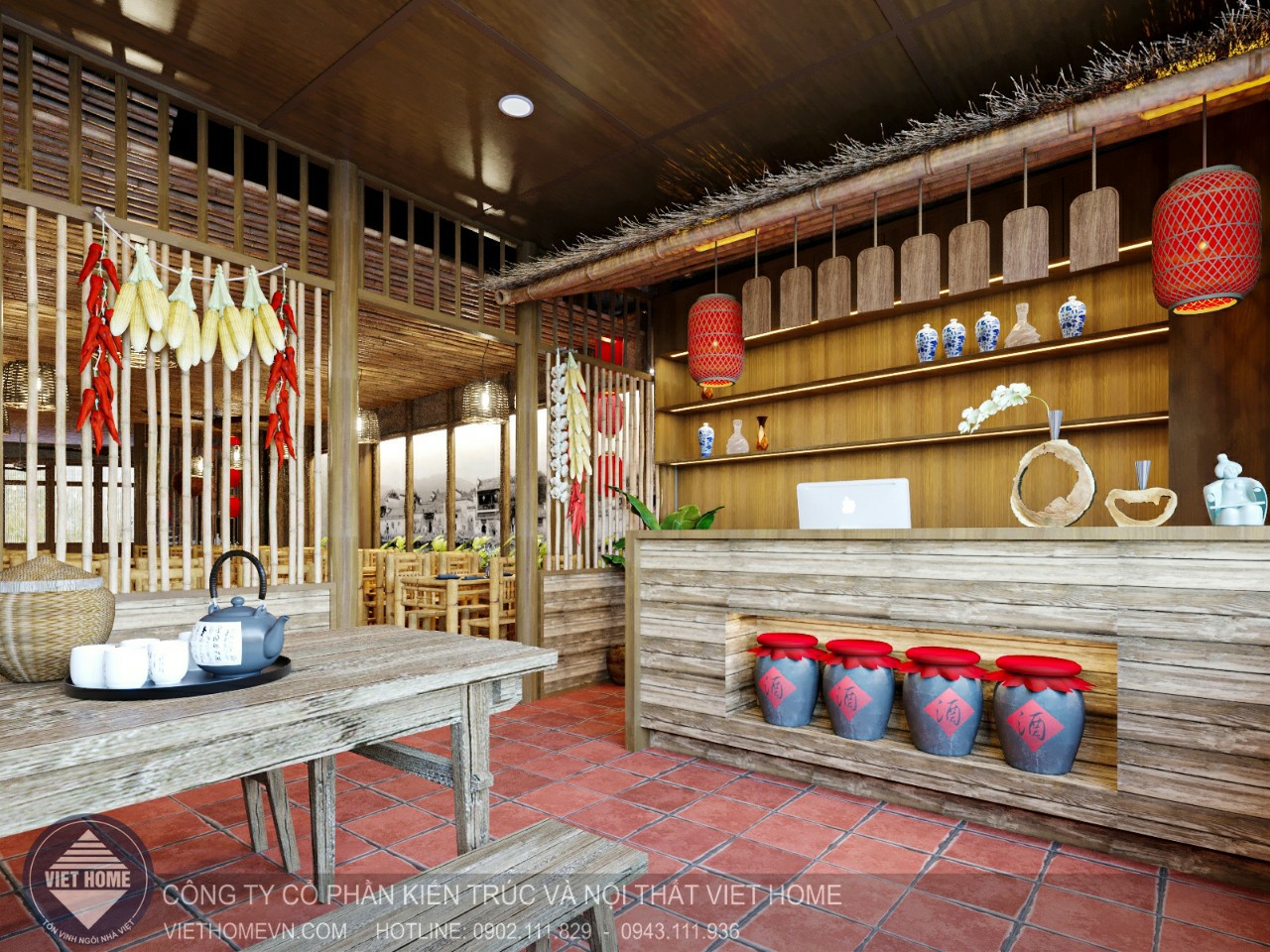 Nhà Hàng Tre Việt - Đại Mỗ (HN)
