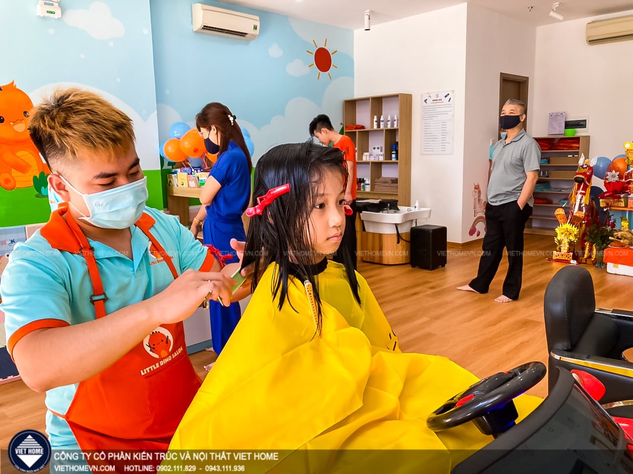 Salon Tóc Trẻ Em - OceanPark GiaLâm