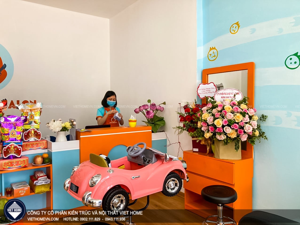 Salon Tóc Trẻ Em - OceanPark GiaLâm