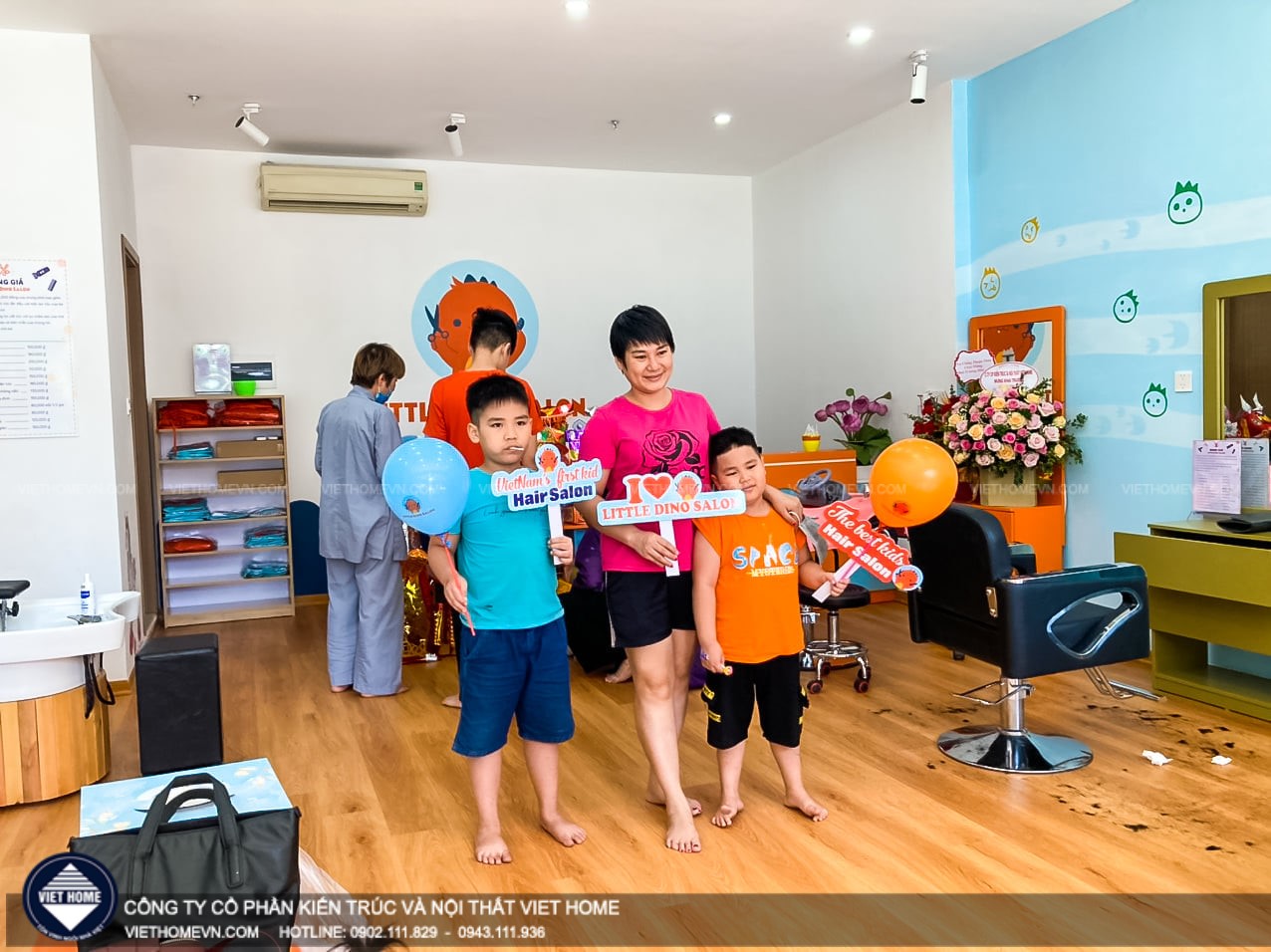 Salon Tóc Trẻ Em - OceanPark GiaLâm